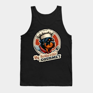 Chef Rottweiler Tank Top